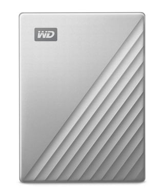 Western Digital My Passport Ultra disque dur externe 1 To USB Type-C Noir, Argent