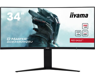 iiyama G-MASTER GCB3480WQSU-B1 écran plat de PC 86,4 cm (34 ) 3440 x 1440 pixels UltraWide Quad HD LCD Noir - Neuf