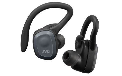 JVC HA-ET45T-B-U écouteur/casque Sans fil Crochets auriculaires, Ecouteurs Musique Bluetooth Noir - Neuf