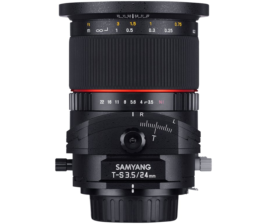 Samyang TiltShift 24mm f3.5 ED AS UMS Nikon AE SLR Objectif large Neuf - vue 2