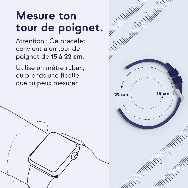 imoshion Bracelet en nylon? pour Apple Watch Series 1 á 9 / SE 384041 mm | Series 10 42 mm Neuf - vue 3
