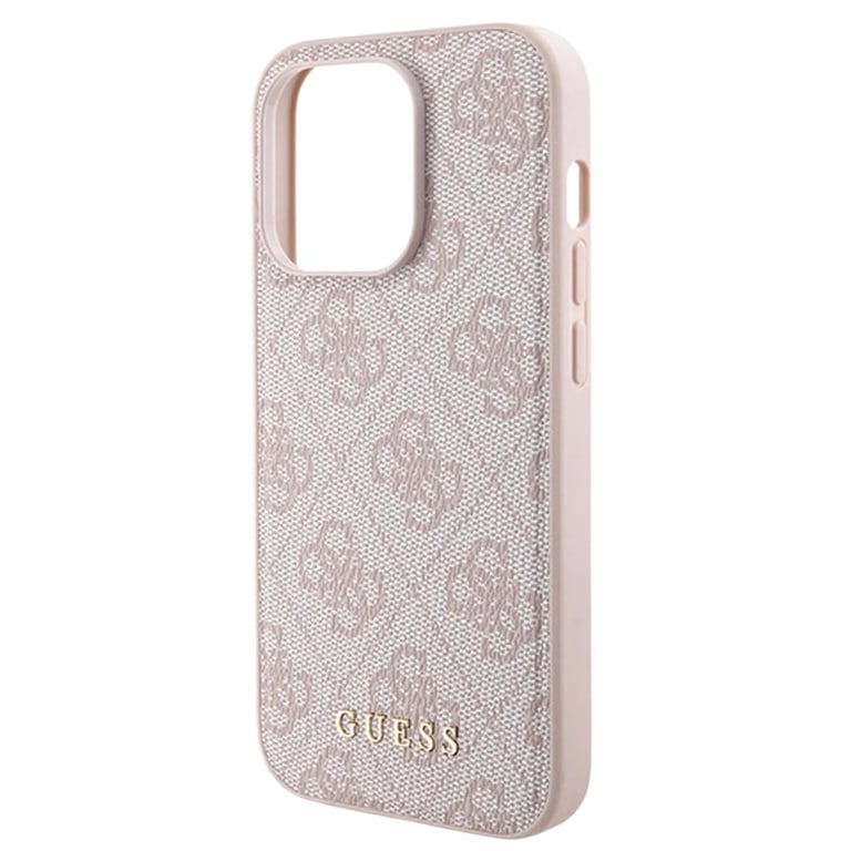 Guess Bundle Pack MagSafe 4G Metal Gold Logo Ensemble coque + Power Bank 5000mAh MagSafe iPhone 14 Pro - vue 7