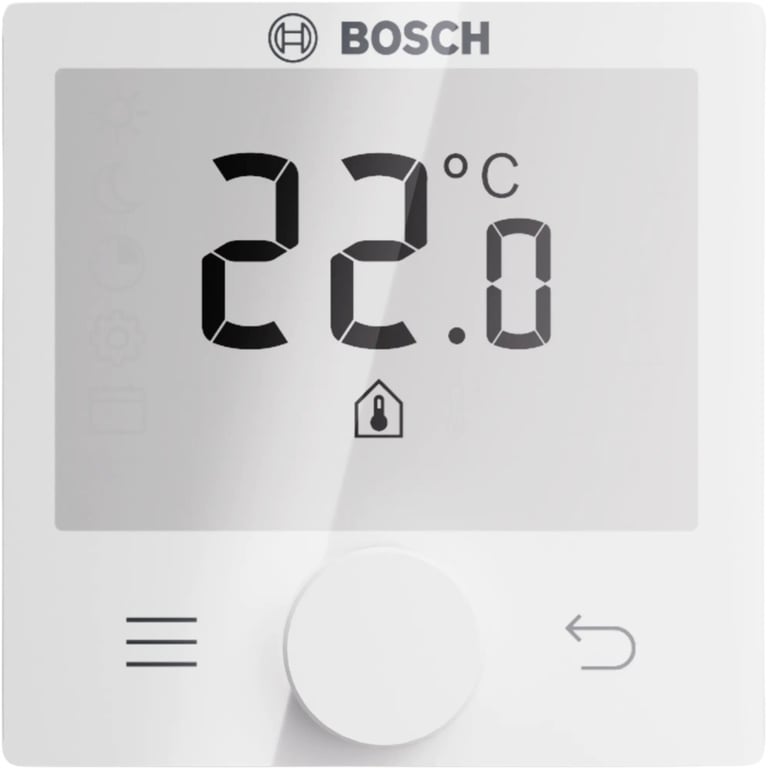 Thermostat d'ambiance programmable hebdomadaire Bosch OR 100RF sans fil 7724001292 Blanc - Neuf