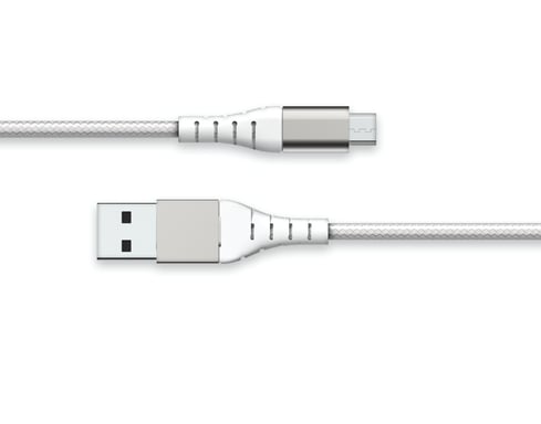 BIG BEN FPLIAMIC1M2W cable USB 1,2 m USB A Micro-USB B Blanco