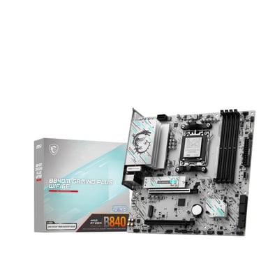 MSI B840M GAMING PLUS WIFI6E carte mère AMD B840 Emplacement AM5 micro ATX - vue 1