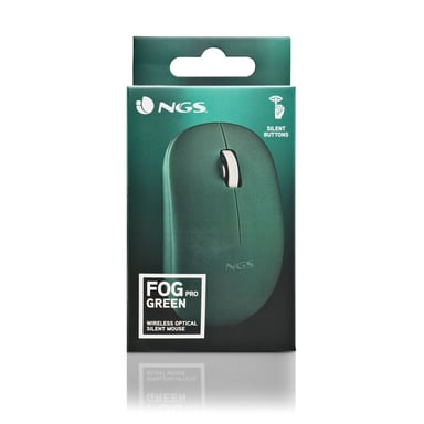 NGS FOG PRO ratón Oficina Ambidextro RF inalámbrico Óptico 1000 DPI