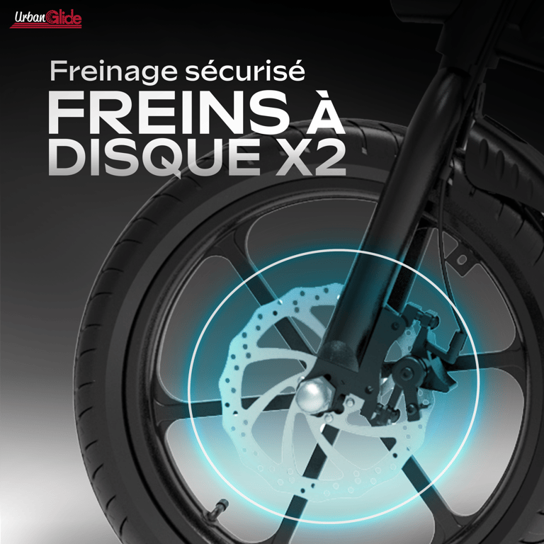 Draisienne Électrique Adulte UrbanGlide E-Bike 160 – Moteur 1100W, Autonomie 25 km - vue 6