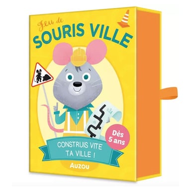 Jeu de cartes stratégique ''Souris Ville'' - Devenez architecte ou constructeur
