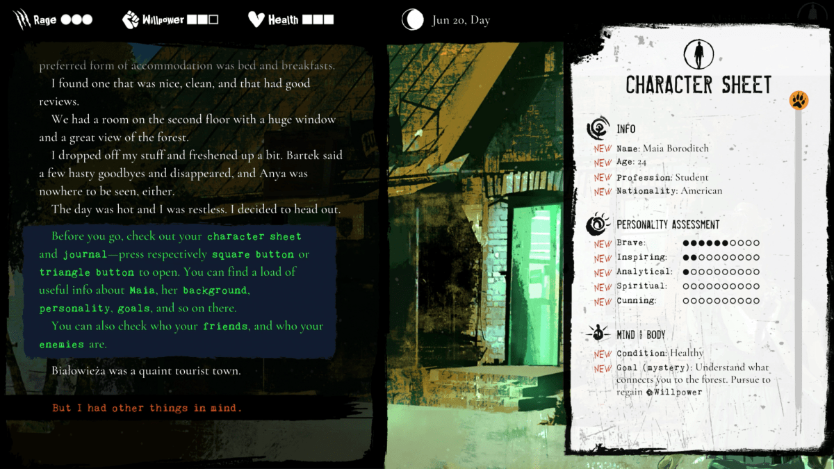 Werewolf The Apocalypse Heart of the Forest PS4 - vue 2