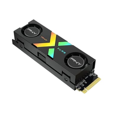 PNY - CS3150 XLR8 Gaming EPIC-X RGB - Disque dur SSD Interne - 2To - M.2 NVMe - RGB Heatsink (M280CS3150XHS-2TB-RB)