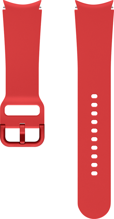 Bracelet Sport pour G Watch 4 130mm, M/L Rouge Samsung