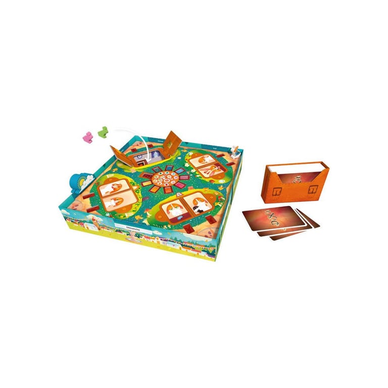 Jeu coopératif Asmodee Dixit Kids – 84 Cartes XL, 3-6 joueurs, Dès 6 ans, 20 min - Neuf