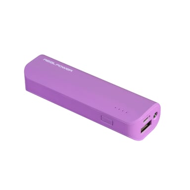 RealPower PB-2600 Ión de litio 2600 mAh Rosa