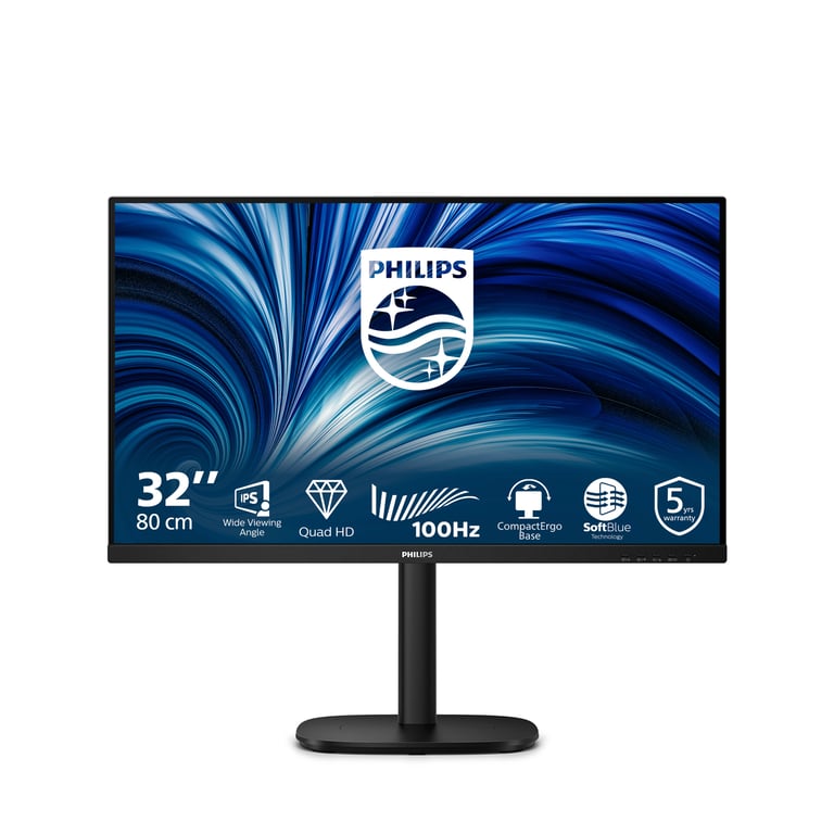 Philips Monitor PC 32B2N350000 31.5 Quad HD 100Hz IPS Nero - vue 2