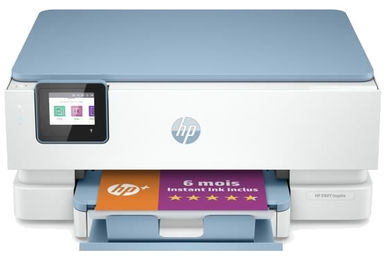HP Envy Inspire 7221e Imprimante tout-en-un Jet d'encre couleur Copie Scan - 6 mois d'Instant ink in