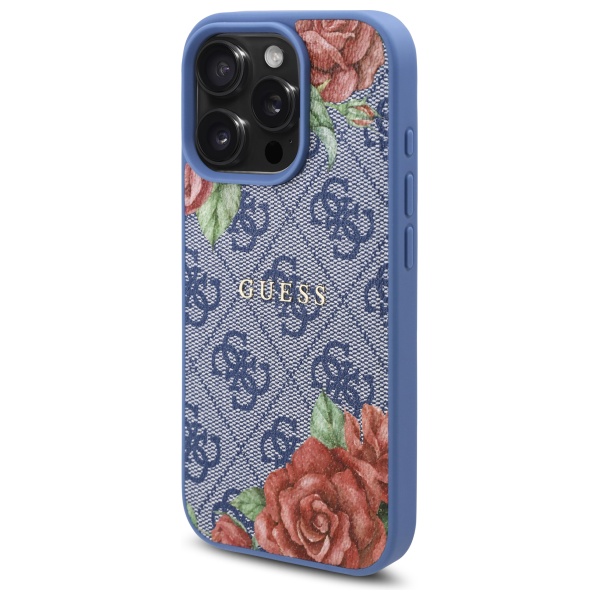 Guess Étui pour iPhone 16 Pro Max 6.9 étui rigide 4G Flowers Print MagSafe - vue 2