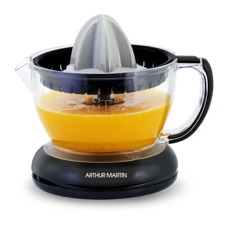 Presse agrumes électrique ARTHUR MARTIN AMPA07 700 ml 2 cônes Bec verseur - vue 4