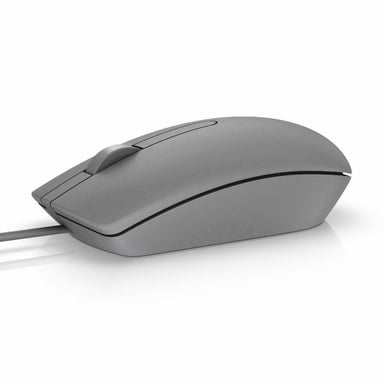Dell MS116 - Mouse - optical - 2 buttons - wired - USB - grey
