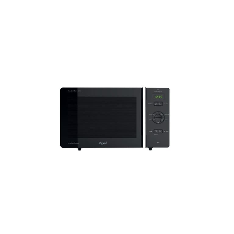 Four Micro-Ondes Combiné Whirlpool Chef Plus MCP 346 SL – 25L, 800W, Noir/Argent - vue 4