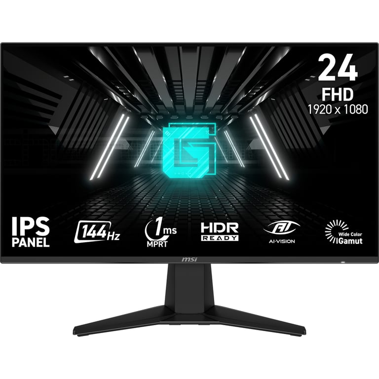 MSI G242L E14 écran plat de PC 60,5 cm (23.8 ) 1920 x 1080 pixels Full HD LCD Noir - Neuf
