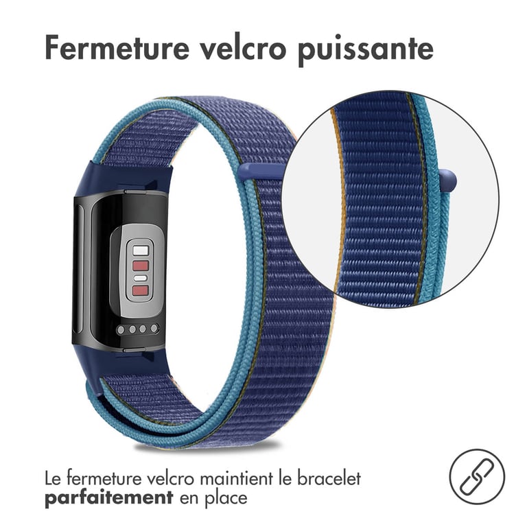 imoshion Bracelet en nylon pour le Fitbit Charge 5 Taille Neuf - vue 3
