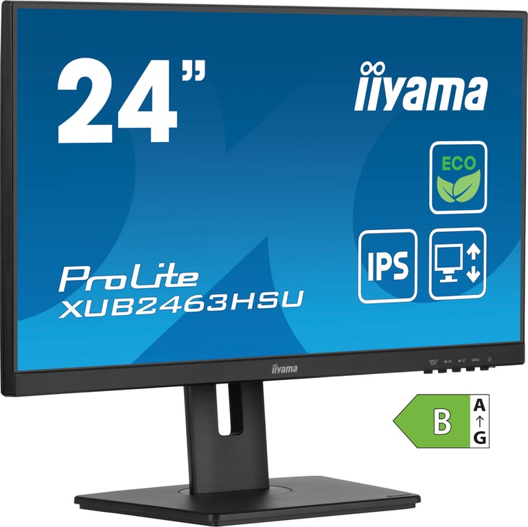 iiyama ProLite XUB2463HSU B1 écran plat de PC 61 cm 24 1920 x 1080 pixels Full HD LED - vue 4