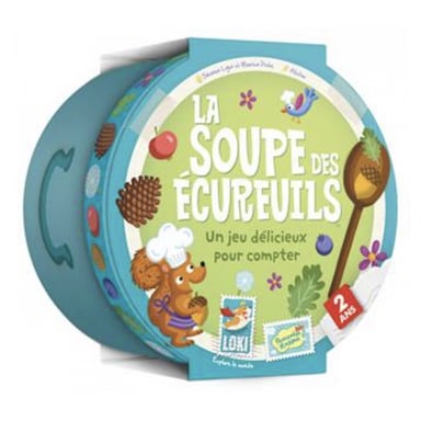 Juego educativo La Sopa de la Ardilla: Cuenta y Cocina con Diversión
