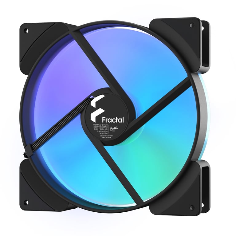 Fractal Design Prisma AL 18 PWM Boitier PC Ventilateur 18 cm 2 pièce Neuf - vue 2