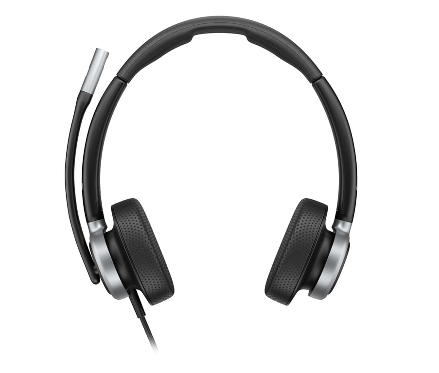 Micro Casque HP Poly Mission 625 – Certifié Microsoft Teams, USB-C, USB-A - vue 2