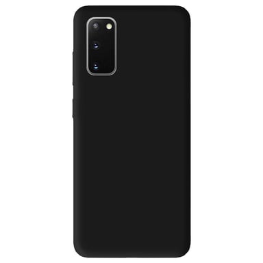 Coque silicone unie Mat Noir compatible Samsung Galaxy S20 FE
