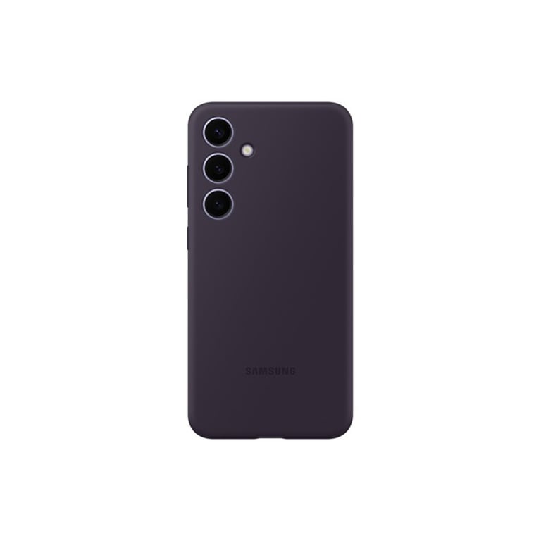 Samsung Silicone Case Dark Violet coque de protection pour téléphones portables 17 cm (6.7 ) Housse Samsung Galaxy S24+ - Neuf