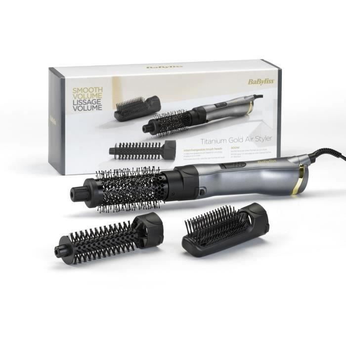 BaByliss AS85TE Brosse soufflante Gold pour une mise en forme et un lissage naturel - vue 4