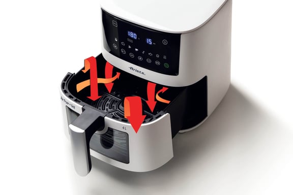 Ariete 4633/03 Unique 4 L 1400 W Friggitrice ad aria calda Bianco