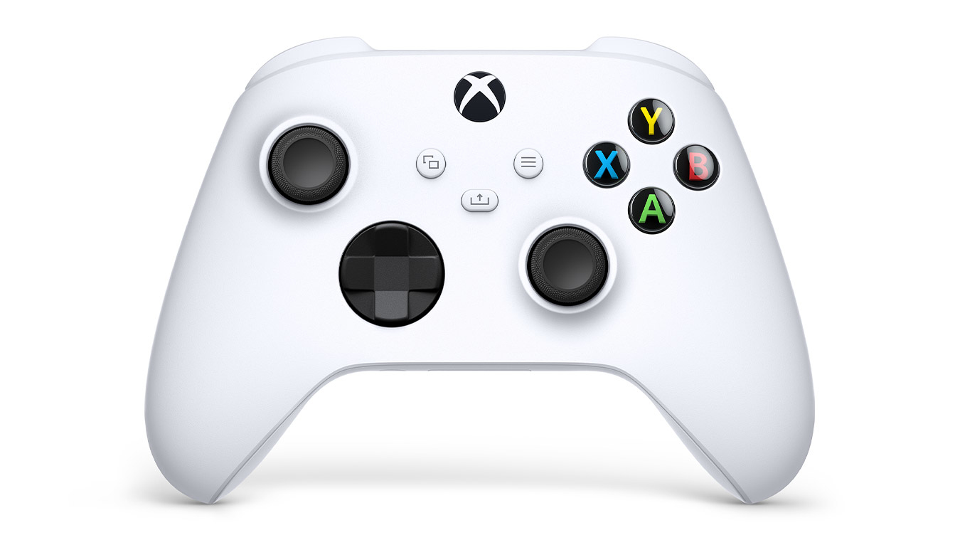 Microsoft Xbox Wireless Controller Manette de jeu sans fil Bluetooth noir  pour PC, Microsoft Xbox One, Microsoft Xbox One S - Blanc - Microsoft