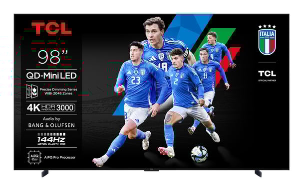 TCL C79K 98C79K TV 2,49 m (98'') 4K Ultra HD Smart TV Wifi Métallique 3000 cd/m²