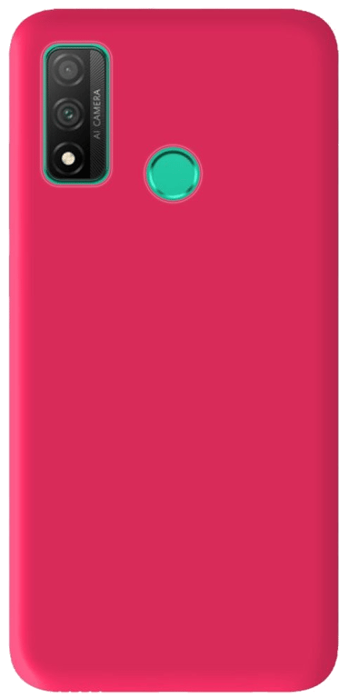 Coque silicone unie compatible Mat Rose Huawei P Smart 2020
