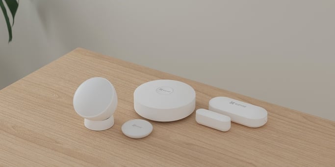 Kit di sensori per la casa EZVIZ Dispositivo di sicurezza per la casa intelligente ZigBee/Wi-Fi
