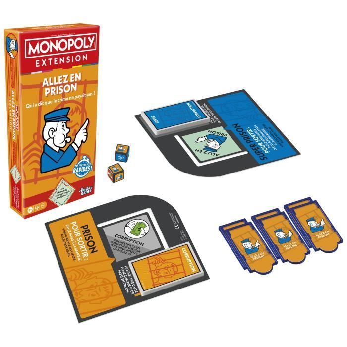 Extension Parc Gratuit Monopoly Hasbro – Pour 2 à 6 Joueurs, 40 Minutes - vue 9