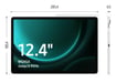 Galaxy Tab S9 FE+ 12.4'', 256 Go, Lilas