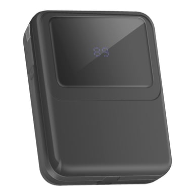 Chargeur Externe MagSafe 10000mAh Câble iPhone Lightning et USB C Noir