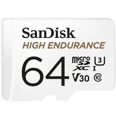 SanDisk High Endurance 64 GB MicroSDXC UHS-I Clase 10