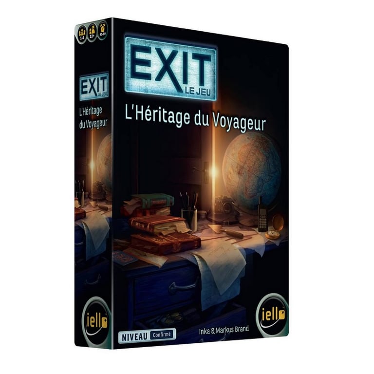 Jeu d'escape game Iello Exit 'Heritage du Voyageur