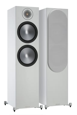 Monitor Audio Bronze 500 haut-parleur 2,5-voies Blanc Avec fil 200 W