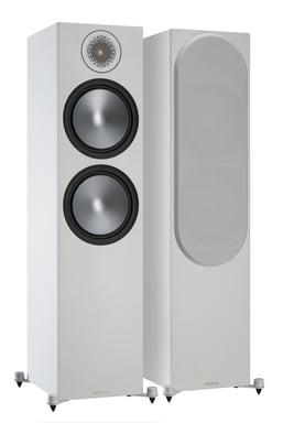 Monitor Audio Bronze 500 Diffusore a 2,5 vie Bianco cablato 200 W
