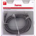 Hama CAT5e Patch Cable UTP, 10 m, Grey câble de réseau Gris