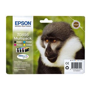 Epson Cartouche d'encre multipack T0895 4 couleurs# - vue 6
