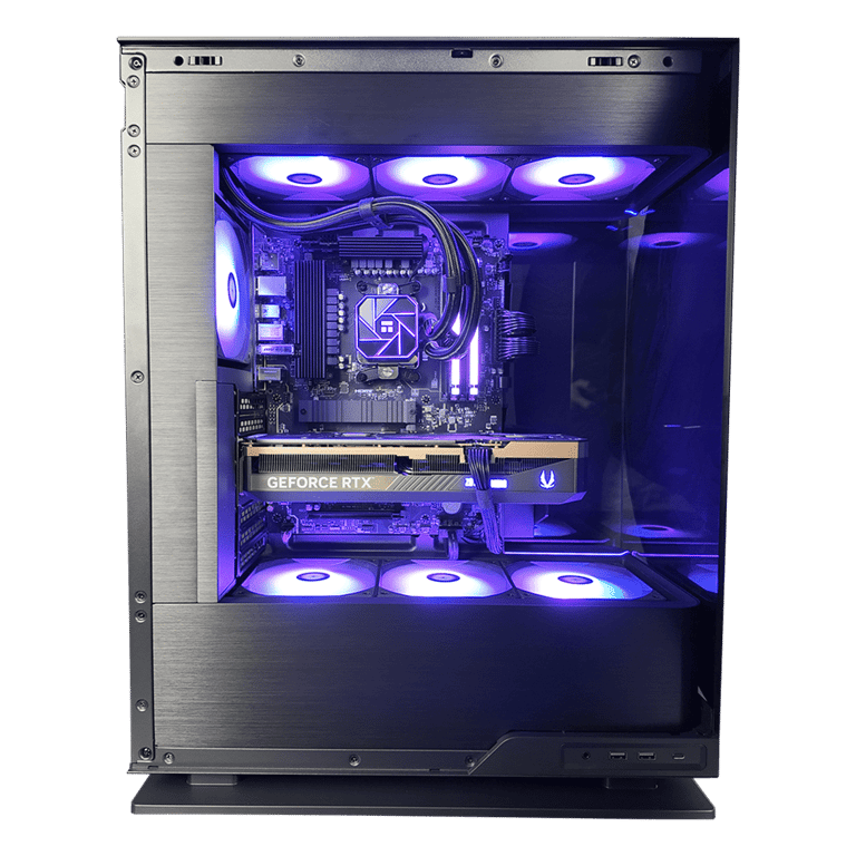 Phanteks PC Gamer Ryzen 5 RTX 5080 RAM SSD Watercooling Windows 11 Pro Neuf - vue 3