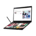 ASUS Zenbook Duo UX8406CA-PZ068X Intel Core Ultra 9 285H Hybride (2-en-1) 35,6 cm (14'') Écran tactile 3K 32 Go LPDDR5x-SDRAM 2 To SSD Wi-Fi 7 (802.11be) Windows 11 Pro Allemand Gris