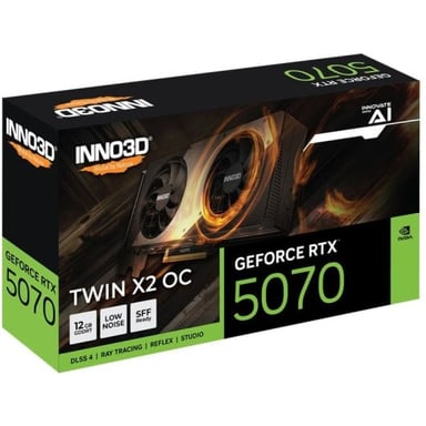 INNO3D GeForce RTX 5070 TWIN X2 OC NVIDIA 12 GB GDDR7