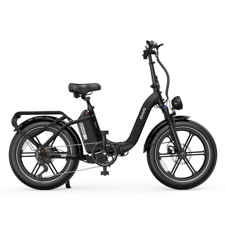 Ovivo Vélo Électrique C2 Pro - Moteur 250W Batterie 48V18ah 20 pouces Freins Hydrauliques Noir - vue 2